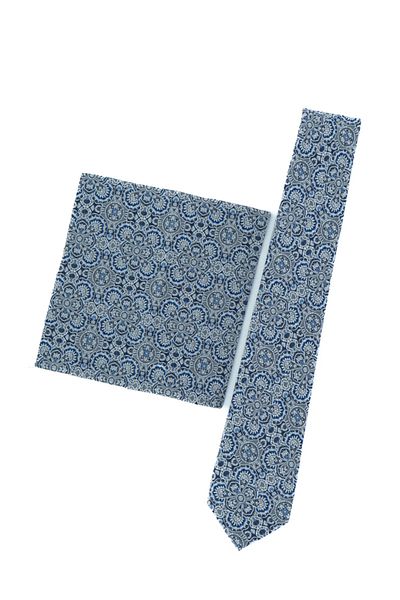 Oppland Men's Tie Classic Handkerchief Stylish Stain Resistant Viero Patterned Slim Matching Wide Design