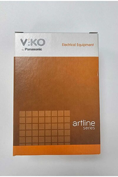VİKO Linnera Life Gece Siyahı İkili Topraklı Priz Artline Serisi - Çerçeve Dahil