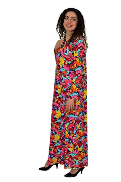 BAGLAN Women's Long Sleeve Lycra Viscose Dress Bgl-St04673