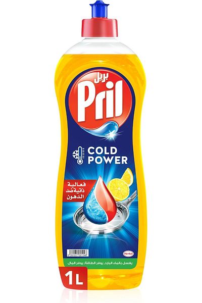 Pril Pril Dishwashing Soap, Lemon, 1L