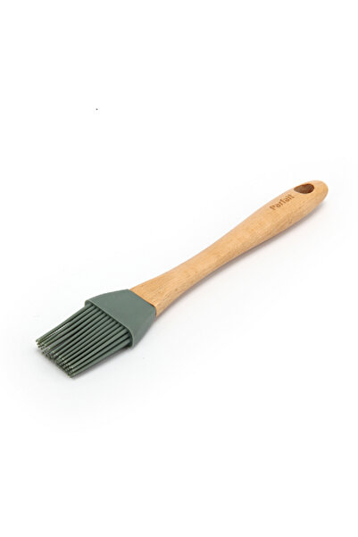 Parfait Durable High Quality Silicone Basting Brush Green and Brown