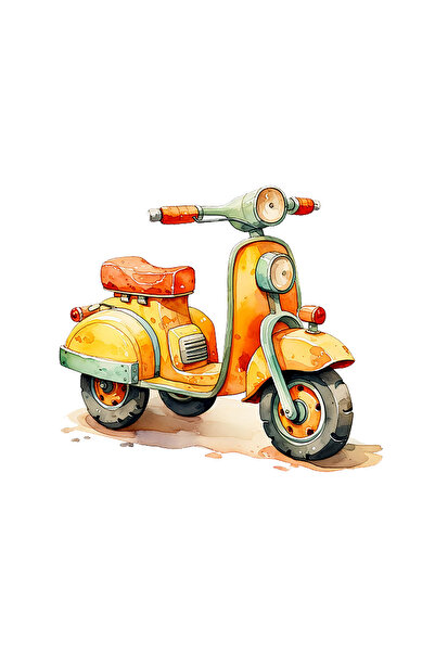 INOVATIX Set de 8 piese, Autocolant trotinetă de jucărie, INOVATIX®. 6 cm