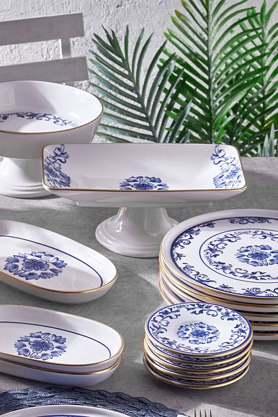 Fecra Riyo 18 Piece Serving and Presentation Set