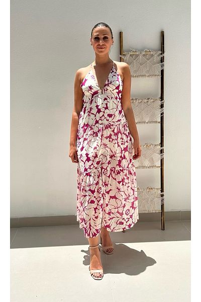 Alorabella Sia Cross Back Dress