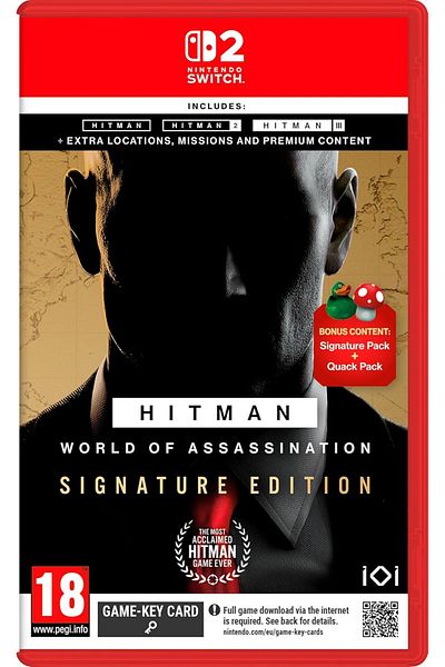 Nintendo Hitman World of Assassination Signature Edition