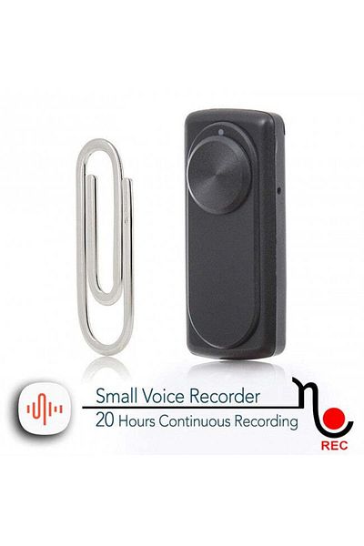 Minitechnics Voice Recorder Module with 8Gb Internal Memory, 20 Hours of Autonomy, Professional Model Nano-Rec