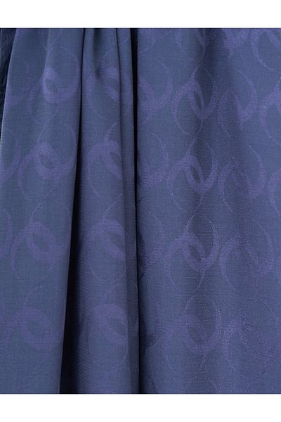 Kayra Ring Pattern Sapphire Shawl Indigo