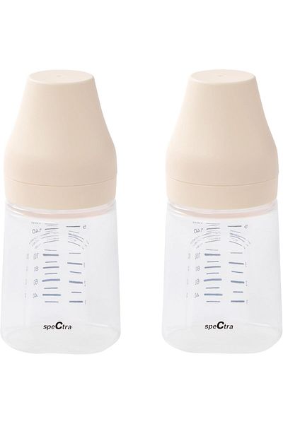 Spectra Wide-Neck Baby Bottles - 2 Pack