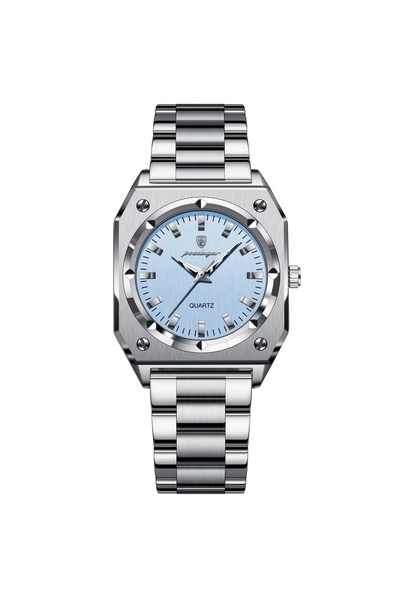 delis Ceas de dama Poedagar CS1904, otel inoxidabil, argintiu, cadran albastru