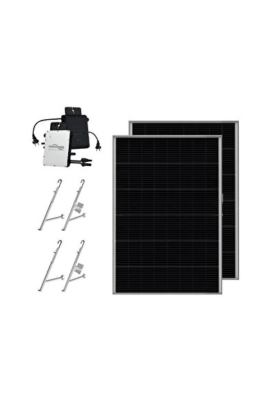 Tommatech 300We 2x240Wp Mikro İnverter Balkon Güneş Paneli Paketi