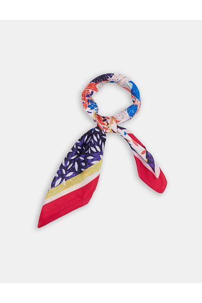 Kayra Complex Pattern Scarf Pink
