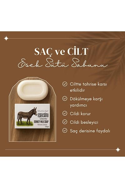 HACIFAKIOĞLU Hacıfakıoğlu Donkey Milk Soap 130Gr
