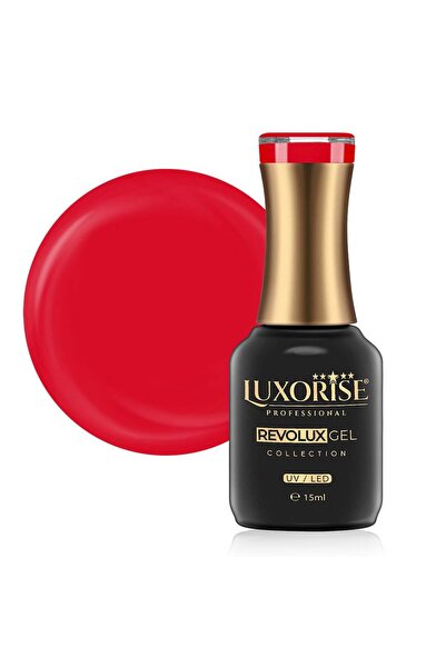 LUXORISE Полуперманентен лак за нокти Revolux LUXORISE, Ferrari 15ml