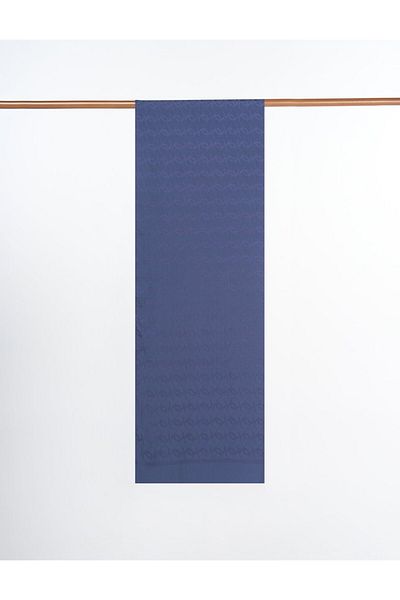 Kayra Ring Pattern Sapphire Shawl Indigo