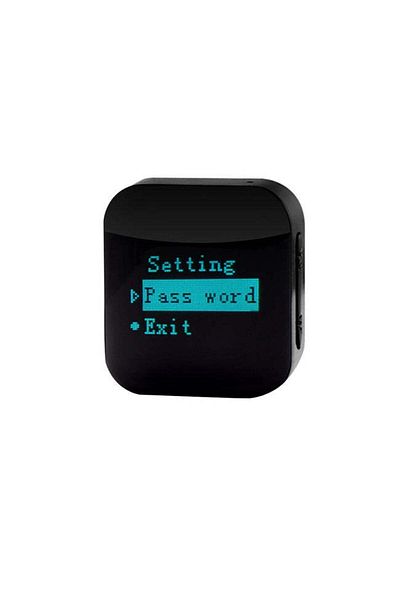 Minitechnics Professional Voice Recorder with Password and Settable Voice Activation, 16Gb Memory - 1144 hours - 1536 kbp
