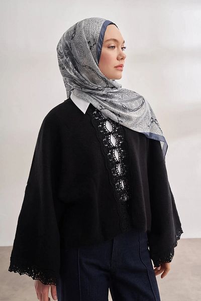 ARMANDA Ethnic Fual Nuit Pattern Shawl 4463-19
