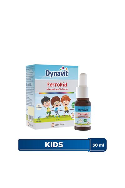 Dynavit Ferrokid Drop 30 ml - Microen Encapsulated Iron