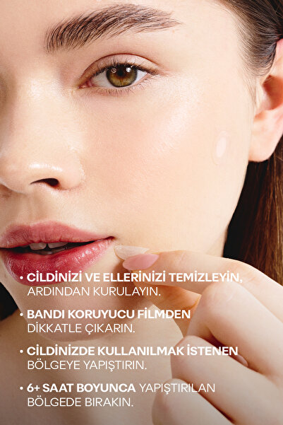 Propia Clearskin Anti-pimple/Acne Patch | Salisilik Asit ve Niasinamid | Şeffaf Sivilce/Akne Bandı 18 Parça