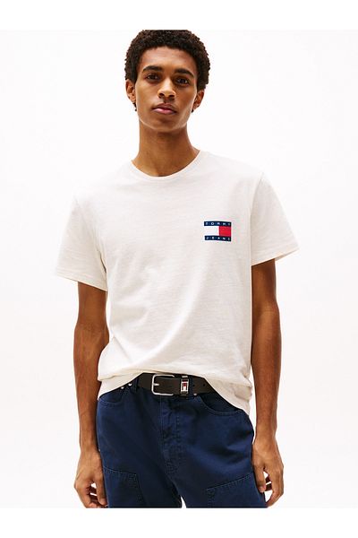 Tommy Hilfiger TJM SLIM ESSENTIAL FLAG TEE EXT