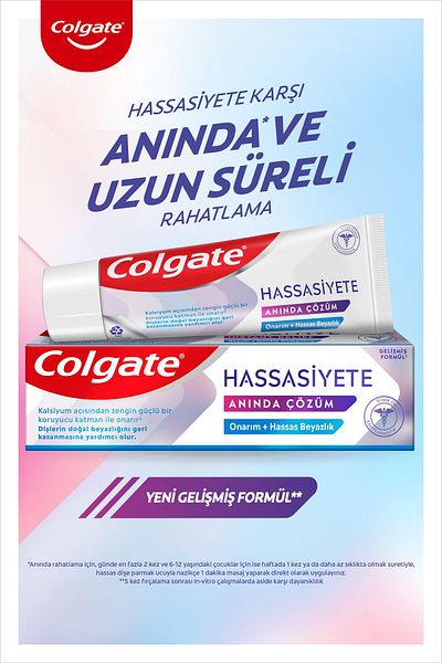 Colgate Sensitivity Instant Solution Repair and Sensitive Whitening Toothpaste 75 ml