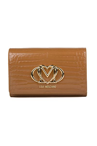 Love Moschino BAZAR PU CROCO CAMMELLO