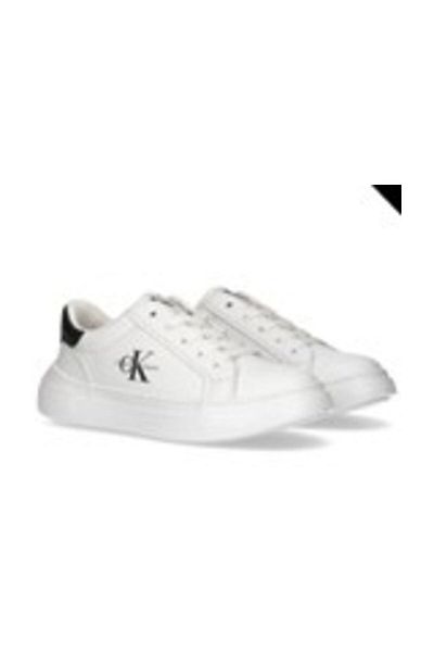 Calvin Klein NÍZKÉ ŠNĚRACÍ TENISKY BÍLO-ČERNÉ