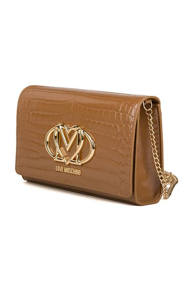Love Moschino BAZAR PU CROCO CAMMELLO
