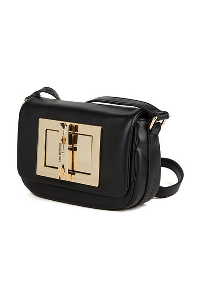 Love Moschino Taška s nastavitelným popruhem a detaily západky JC4162PP1MLM0000