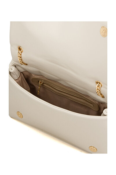 Love Moschino Μπεζ γυναικεία τσάντα ώμου JC4041PP1M110