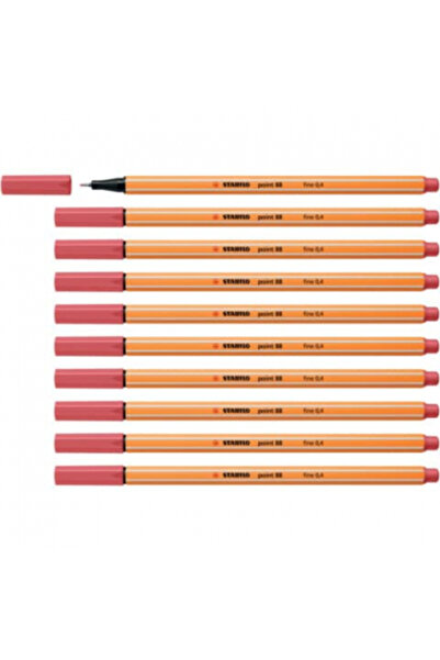 Stabilo - İnce Keçe Uçlu Kalem - Point 88 - Pas Kırmızısı