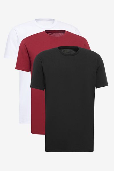 AC&Co / Altınyıldız Classics Slim Fit Crew Neck Πακέτο 3 Basic T-Shirts