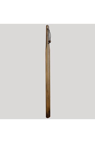 NYN Wooden Shoe Horn 70 cm Long Shoe Horn Walnut Color Kerata 2 Pieces