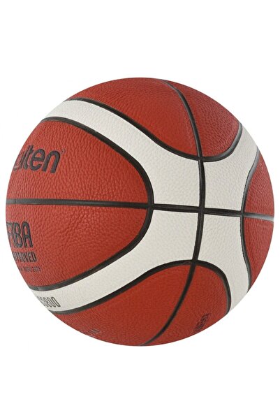 MOLTEN B6g3800 - 12 πάνελ Fıba ​​και Tbf Εγκεκριμένη δερμάτινη μπάλα μπάσκετ πολυουρεθάνης 536 γρ.