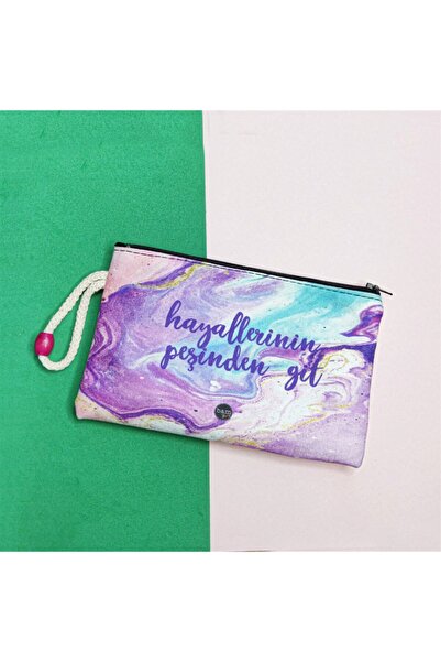 Techno phone حقيبة حامل أقلام من القماش بسحاب بتصميم مطبوع مخصص مقاس 19.5 × 1...