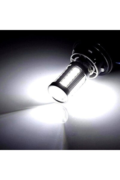 Waxen Stop Sinyal Geri Vites Ampulü Mercekli 33 Led P21w 1157 Ba15d 6500k Beyaz Güçlü Işık