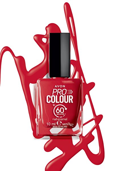 AVON Pro Colour Oje - Designer Red