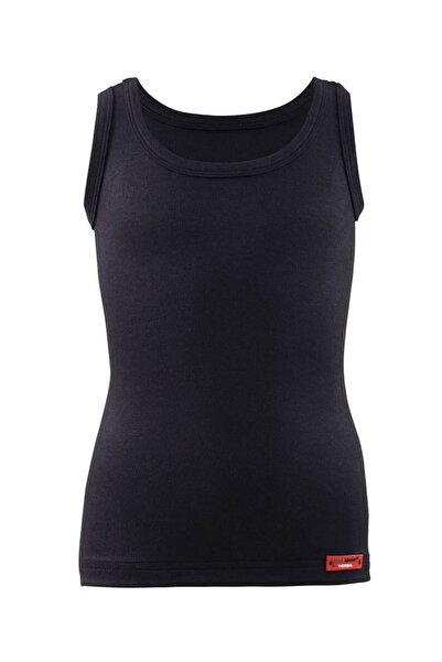 Blackspade Black Spade 9264 Unisex Çocuk Termal Atlet Siyah