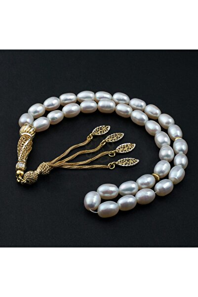 vevasilver Special Prayer Beads, Original Silver Tassel.. Pearl
