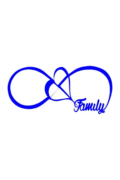 Dijitonline Autocolant pentru Mașină Iubire 20x20cm