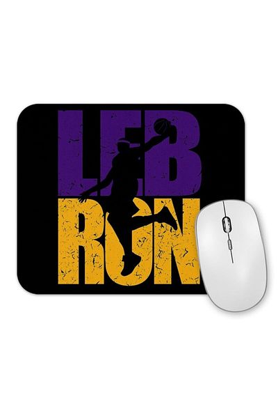 Baskı Dükkanı Подложка за мишка LeBron James Lakers Colors.jpg