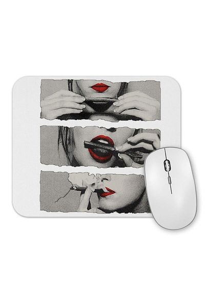 Baskı Dükkanı Mouse pad cu fum sexy