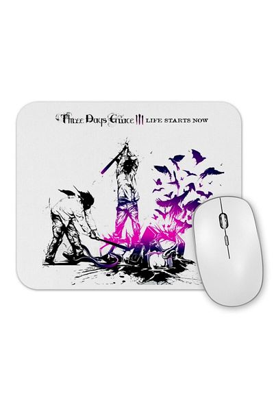 Baskı Dükkanı Three Days Grace Korn Godsmack Deftones Linkin Mouse Pad
