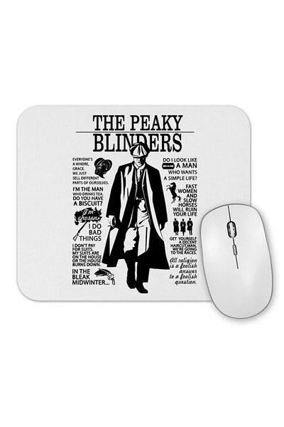 Baskı Dükkanı Το Mouse Pad των Peaky Blinders