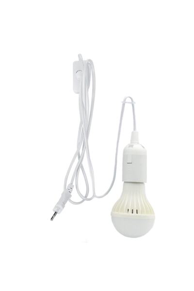 Örgün Aydınlatma E27 Düz Duy Aç Kapa Anahtarlı 2 Metre Kablolu Fiş + 10w A60 ...