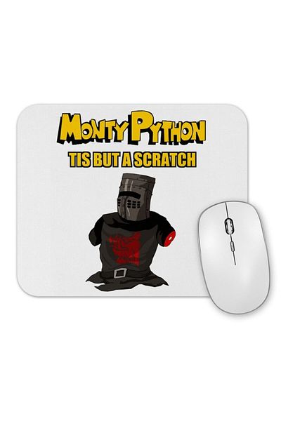 Baskı Dükkanı Monty Python Cavalerul Negru Mouse Pad.jpg