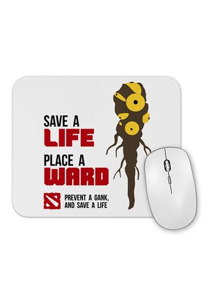 Baskı Dükkanı Dota 2 Save A Life Mouse Pad