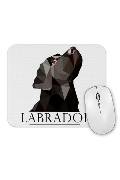 Baskı Dükkanı Подложка за мишка Labrador Black Pug Köpek.jpg