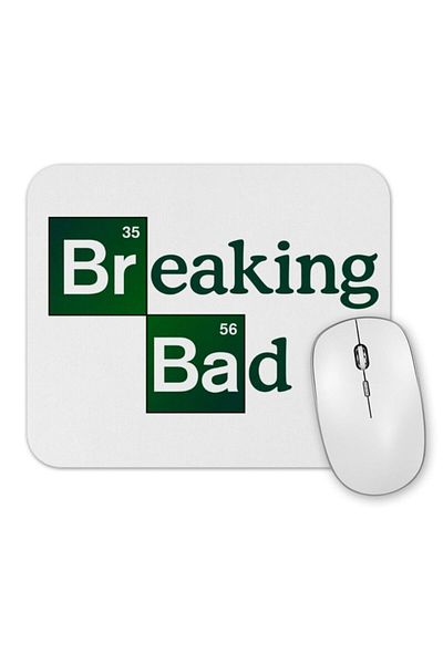 Baskı Dükkanı Подложка за мишка със зелен принт „Breaking Bad“