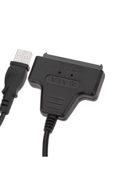 hepsiofis 2.5 Hdd Usb 2.0 To Sata Kablo Tek Power Usb Sata Kablo