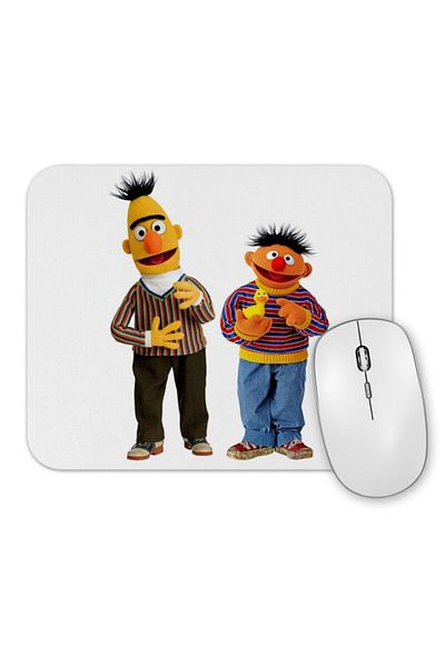 Baskı Dükkanı Sesame Street Edi & Büdü 2 Mouse Pad.jpg